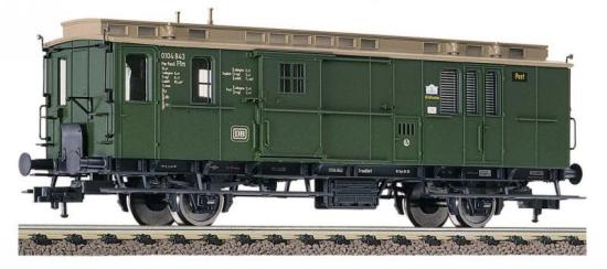 Postal baggage car type Pw Posti (Pw Posti pr 11)<br /><a href='images/pictures/Fleischmann/5060.jpg' target='_blank'>Full size image</a>